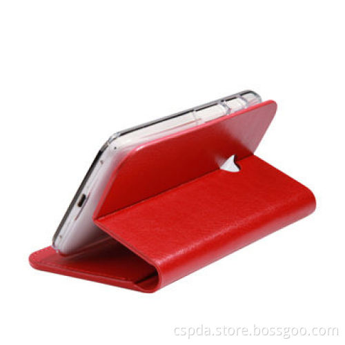 PU Leather Stand Case for Motorola Moto E with Card Slot